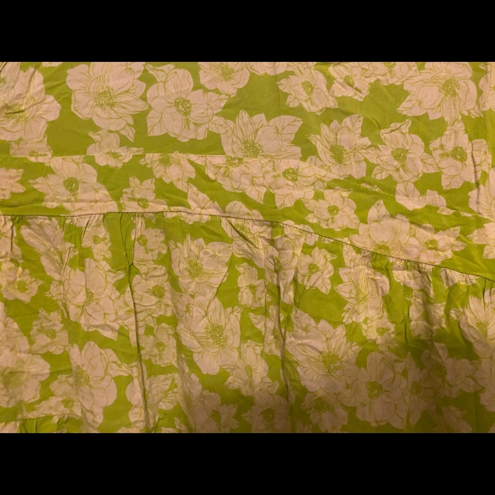 Acacia Havana dress neon (lime) Large